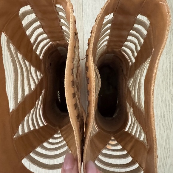 Vintage LJ Simone Montery leather boots size 10 - Picture 8 of 12